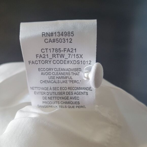 For Love And Lemons Carey Crop Poplin Top Women's Medium White Cottagecore - Picture 6 of 8